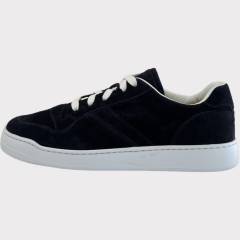 Sneaker (gm) Wash Blu+f.do Bianco
