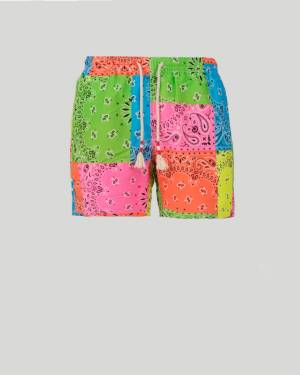 Caprese-swim Short With Cord Coulisse