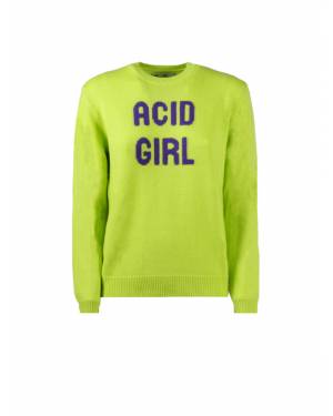New Queen New Crewneck Sweater Acid Girl 7126